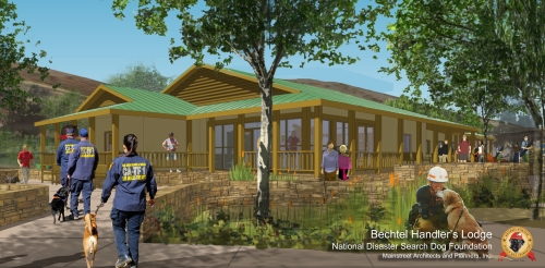 NTC Handlers' Lodge rendering