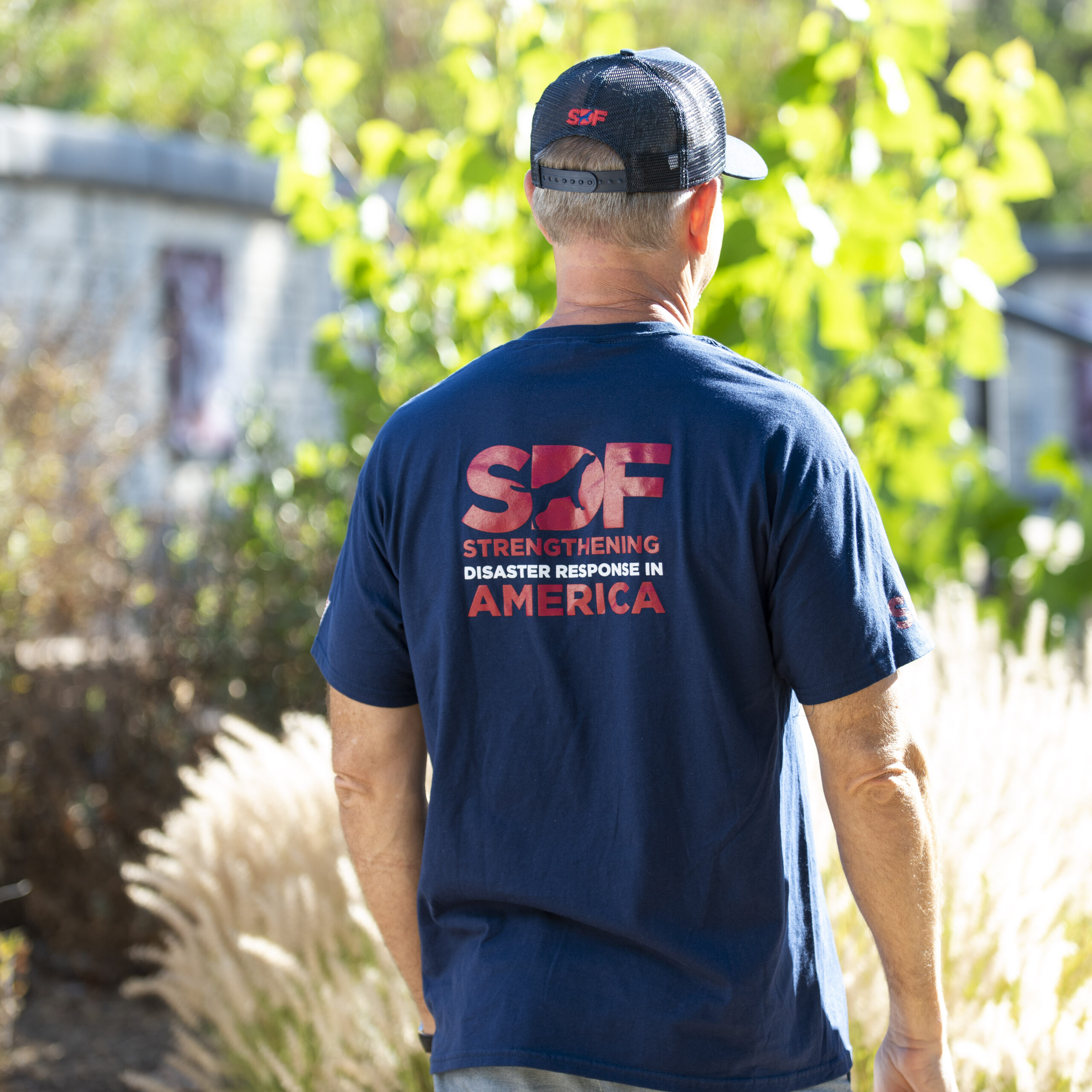 SDF T-shirt - National Disaster Search Dog Foundation