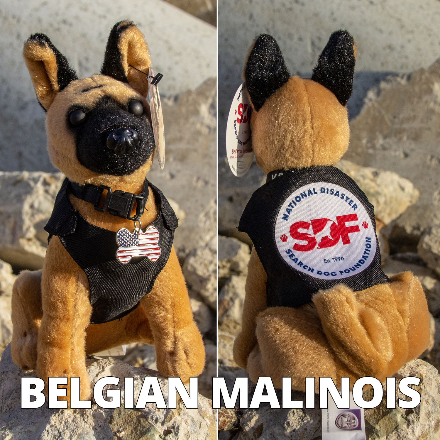 belgian malinois stuffed animal amazon