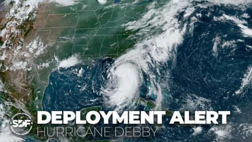 Canine teams deploy ahead of Hurricane Debby